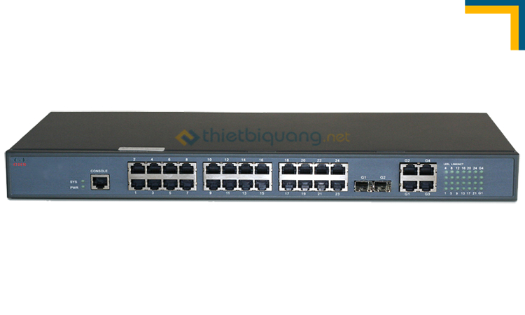 Switch Ethernet L2 22 cổng FE 4 cổng Giga